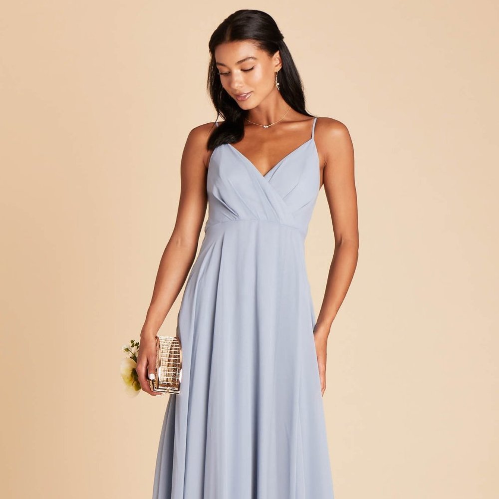 Birdy Grey Bridesmaid KAIA DRESS - DUSTY BLUE, XL